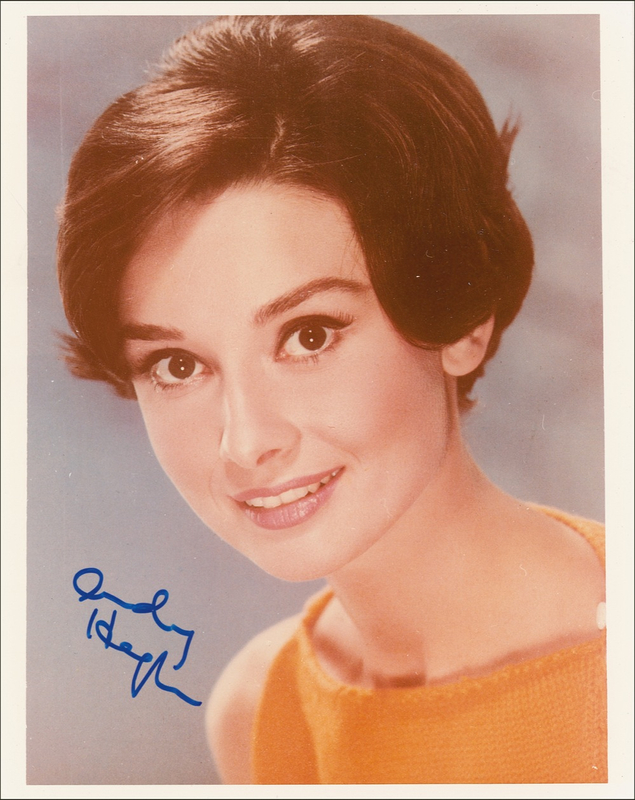 Lot 959 Audrey Hepburn Signed Photograph