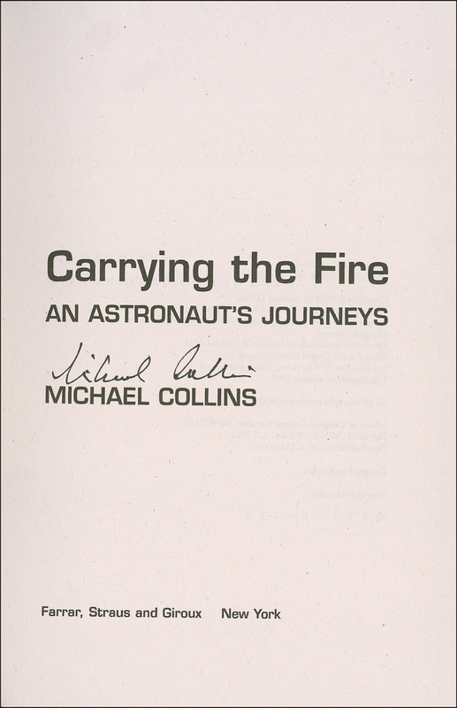 Lot 457 Michael Collins Book