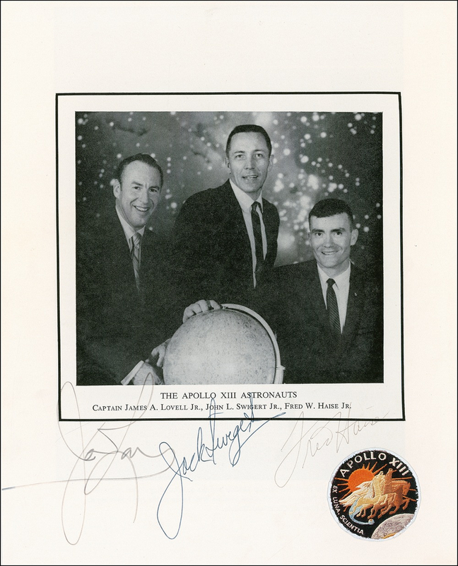 Lot 426 Apollo 13 Program Page