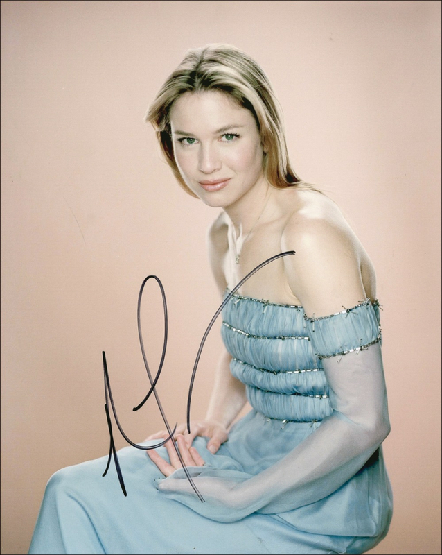 Lot 1146 Renee Zellweger Signed Photograph