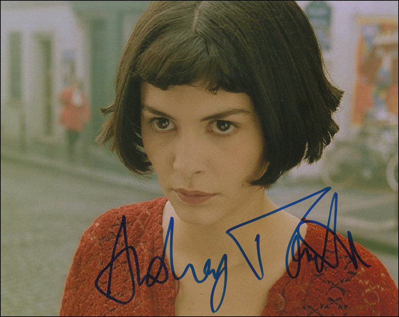 Lot 1141 Audrey Tautou Signed Photograph
