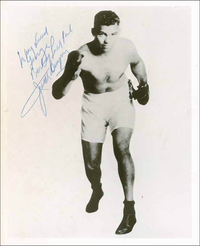 Lot 1207 Jack Dempsey