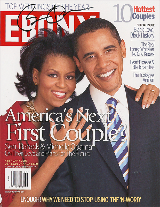 Lot 87 Barack Obama Magazine