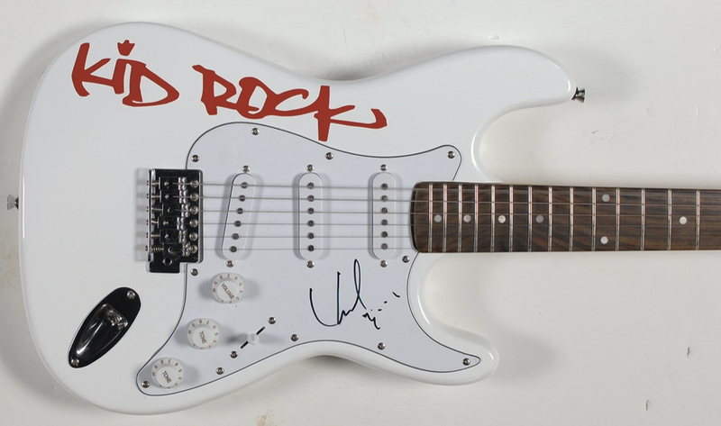 Lot 794 Kid Rock Guitar