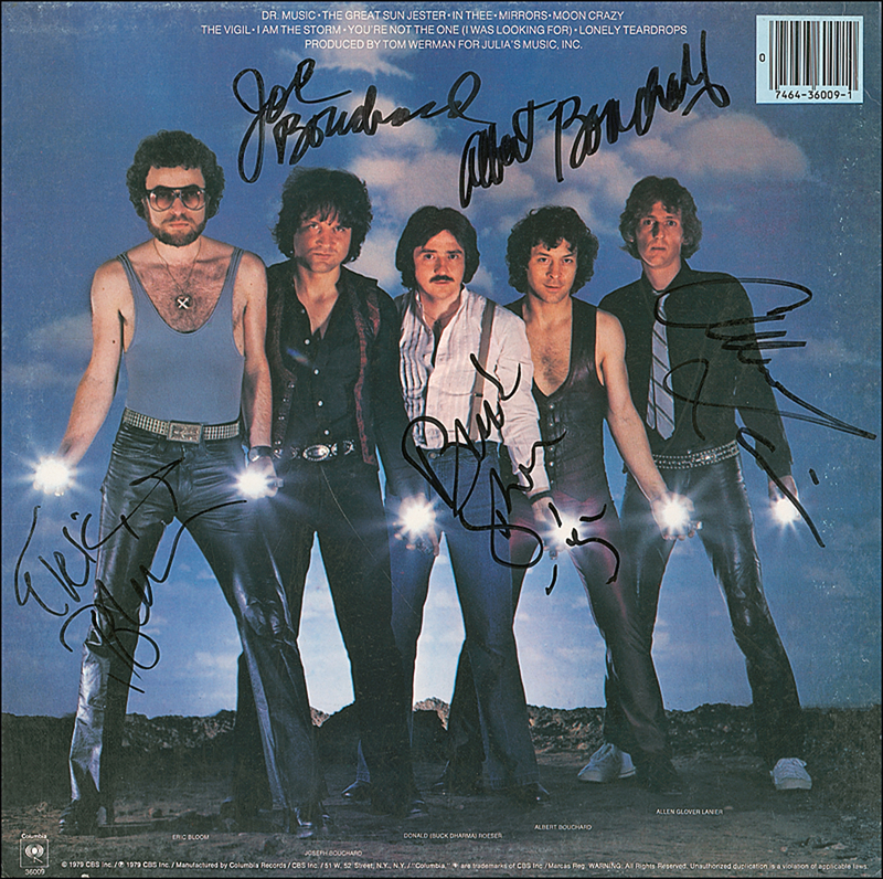 Lot 741 Blue Oyster Cult Album