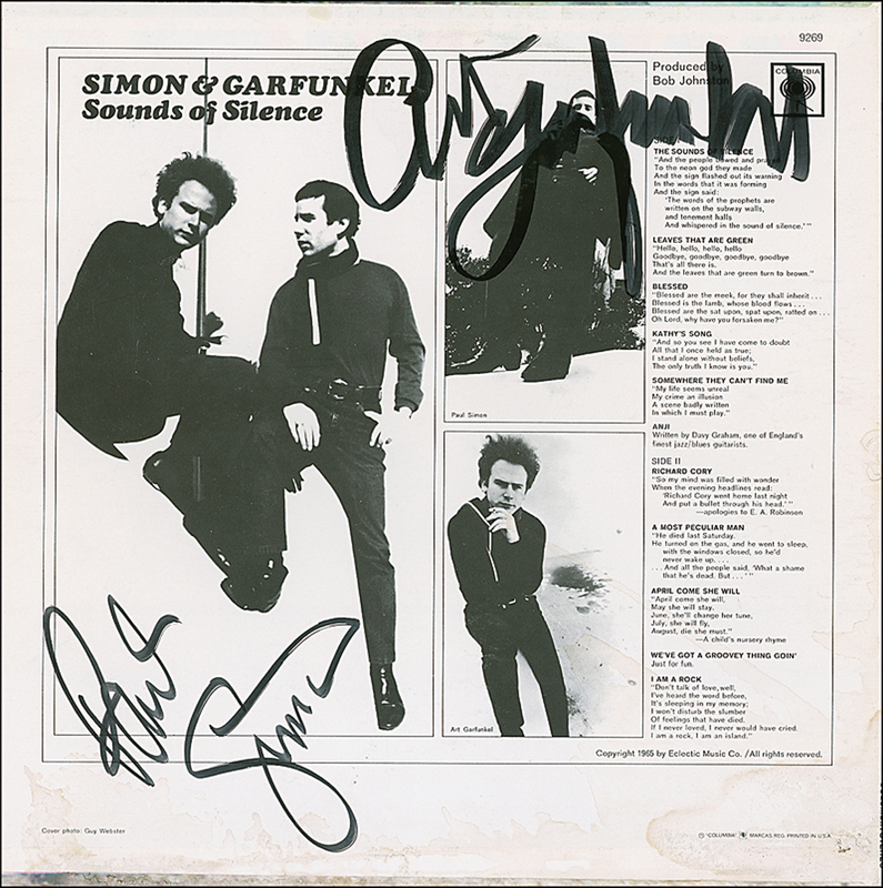 Lot 847 Simon and Garfunkel Album