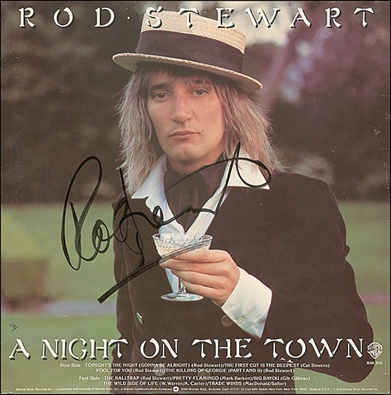 Lot 858 Rod Stewart Album