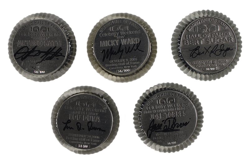 Lot 1181 Boxing Paperweights