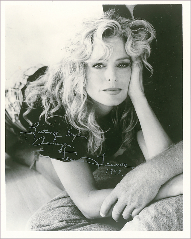 Lot 1093 Farrah Fawcett Signed Photograph