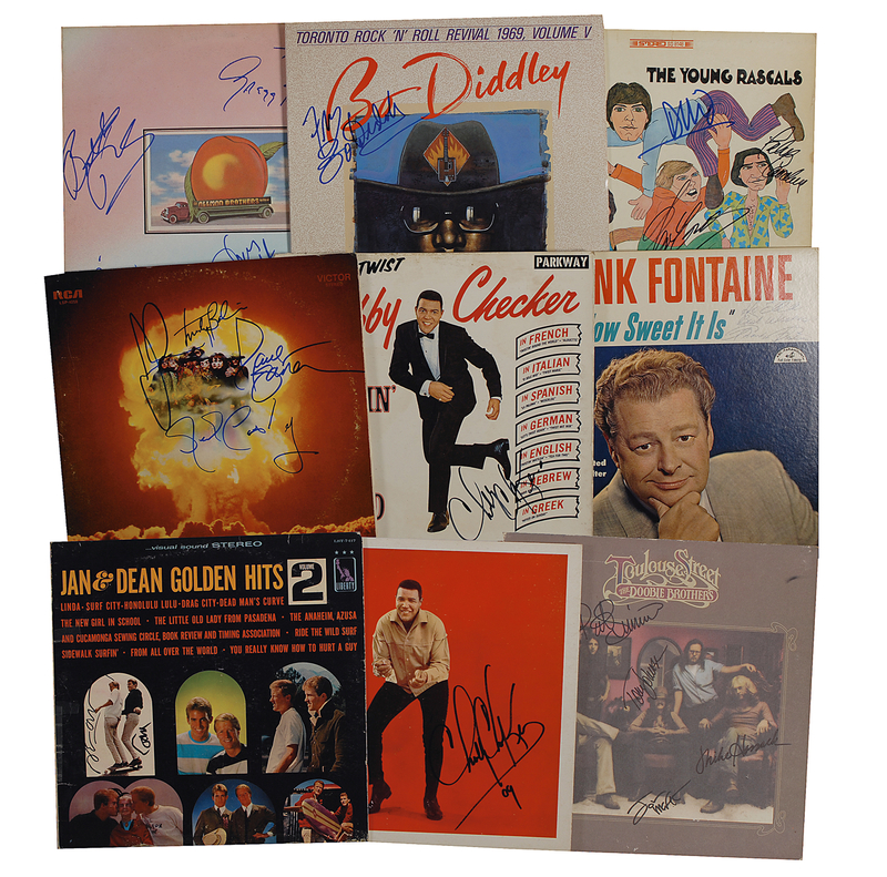 Lot 818 Musicians and Singers Albums