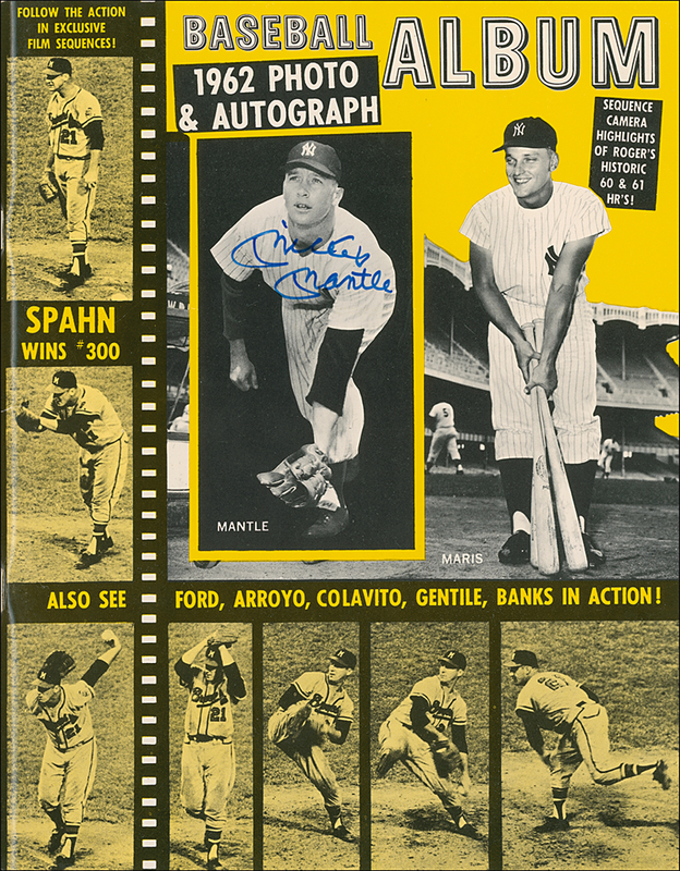 Lot 1289 Mickey Mantle Magazine