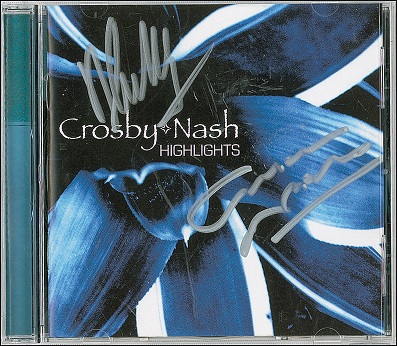 Lot 751 David Crosby and Graham Nash CD