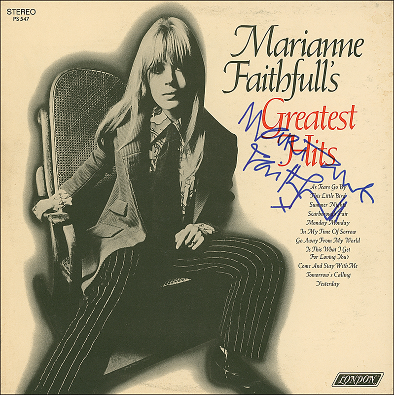 Lot 763 Marianne Faithfull Album