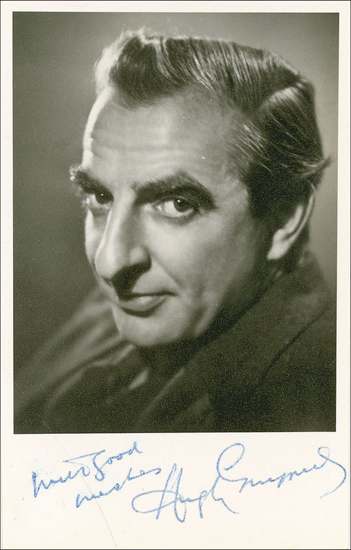 Lot 956 Hugh Griffith Signed Photograph