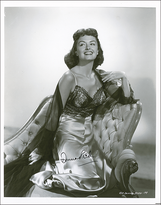 Lot 1022 Donna Reed Signed Photograph