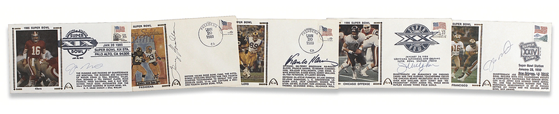 Lot 1227 Football: Super Bowl Champions Commemorative Covers