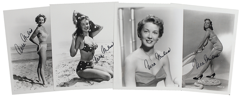 Lot 1004 Vera Miles Signed Photographs