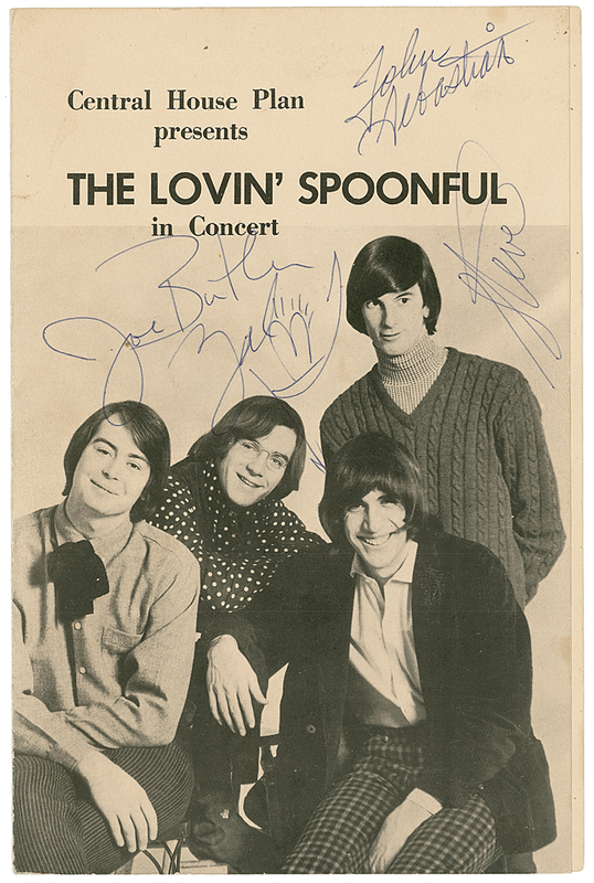 Lot 809 Lovin’ Spoonful Program
