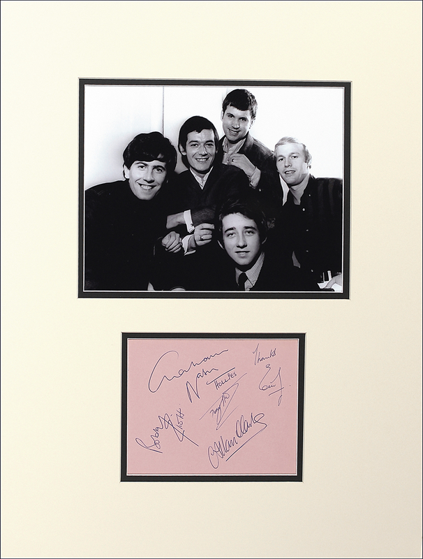 Lot 780 The Hollies Signatures