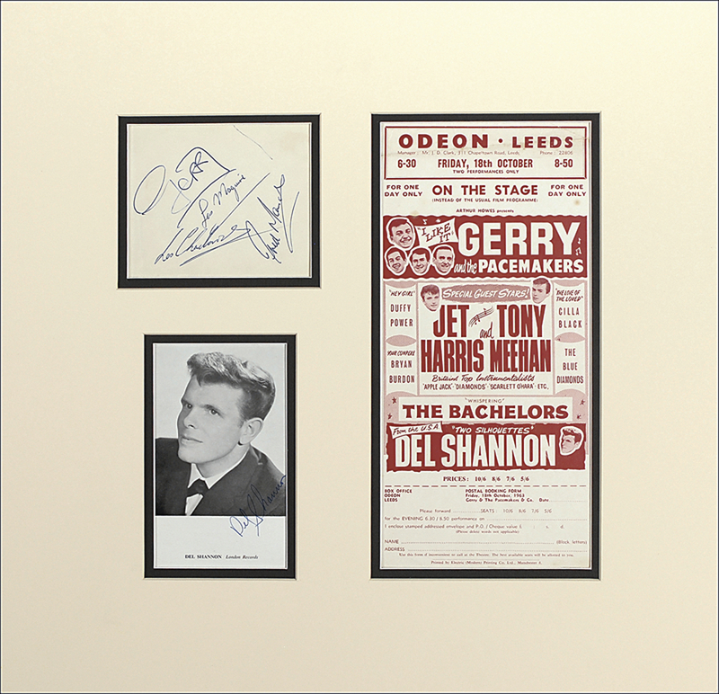 Lot 773 Gerry and the Pacemakers and Dell Shannon Group Lot