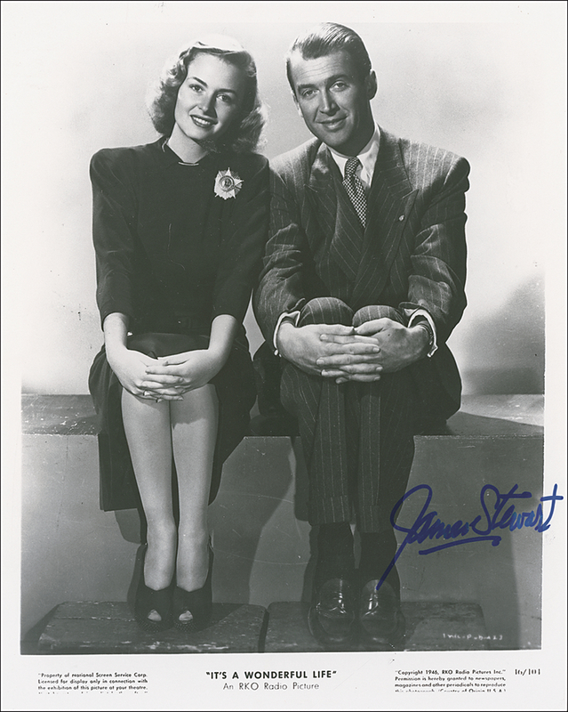 Lot 1040 James Stewart Signed Photograph