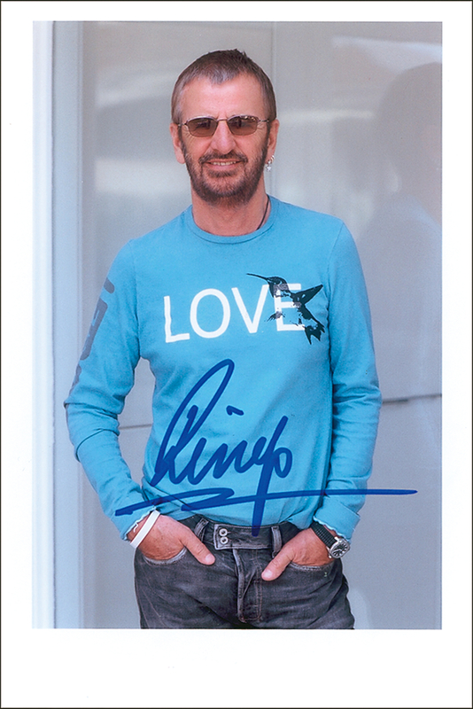 Lot 732 Beatles: Ringo Starr Signed Photograph
