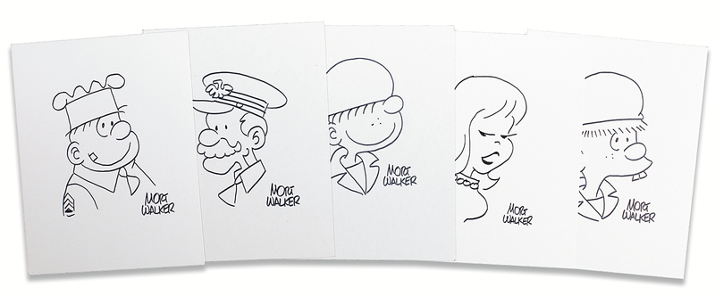 Lot 672 Mort Walker Sketches