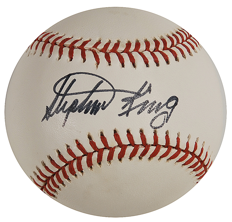 Lot 556 Stephen King Baseball