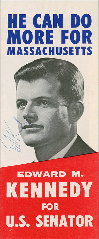 Lot 222 Ted Kennedy Pamphlet