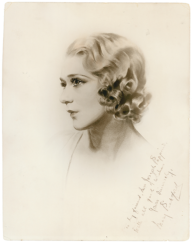 Lot 1016 Mary Pickford Signed Photograph