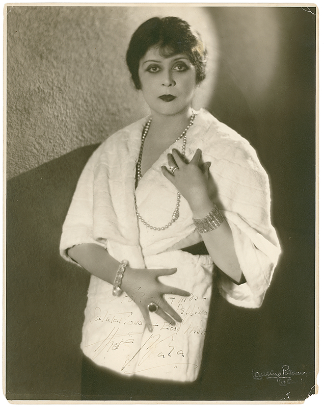 Lot 892 Theda Bara Signed Photograph
