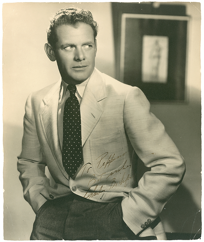 Lot 897 Charles Bickford Signed Photograph