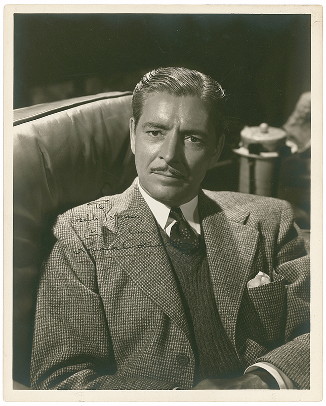 Lot 912 Ronald Colman Signed Photograph