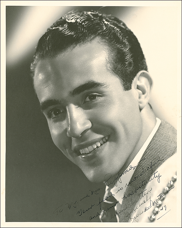 Lot 1009 Ricardo Montalban Signed Photograph