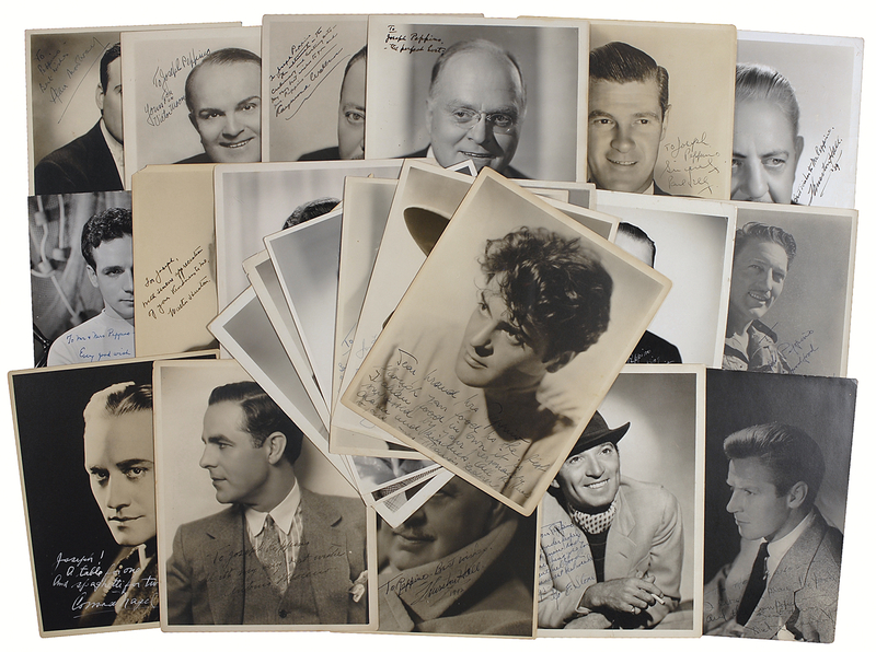 Lot 1052 Vintage Hollywood Signed Photographs