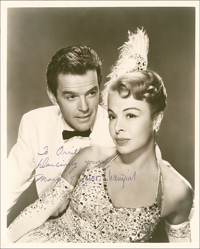 Lot 907 Gower and Marge Champion Signed Photograph