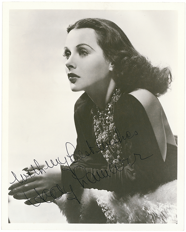 Lot 984 Hedy Lamarr Signed Photograph