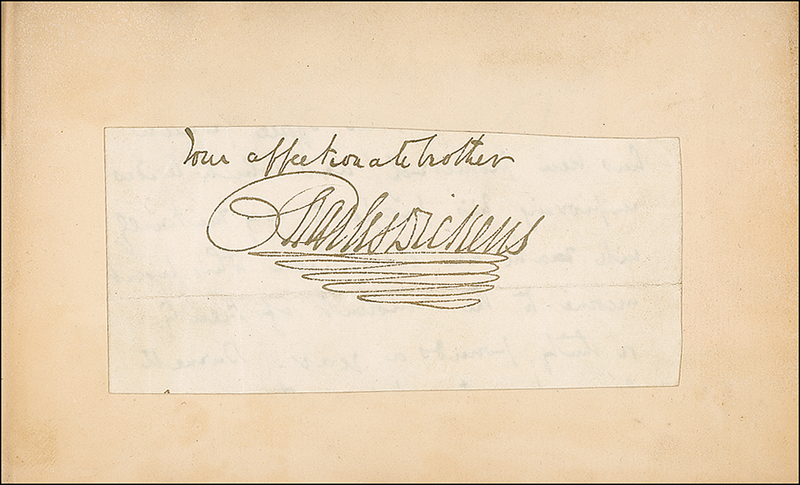 Lot 141 British Autograph Albums: Dickens, Tennyson, George III and IV, Irish patriot Daniel O’Connell, and several Prime Ministers Peel, Russell, and Palmerston highlight a British autograph collection