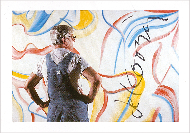Lot 525 Willem de Kooning Signed Photograph