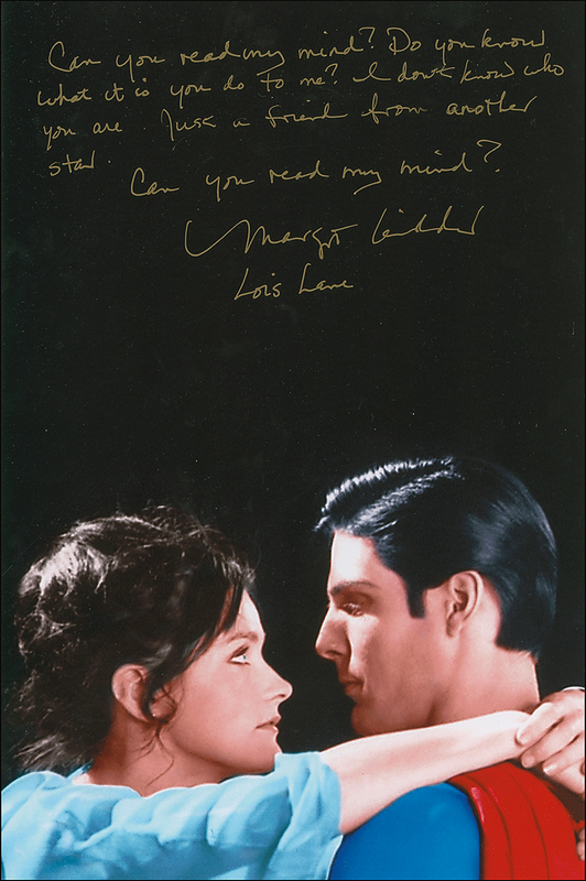 Lot 1112 Margot Kidder Signed Photograph