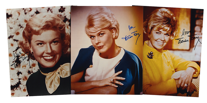 Lot 920 Doris Day Signed Photographs