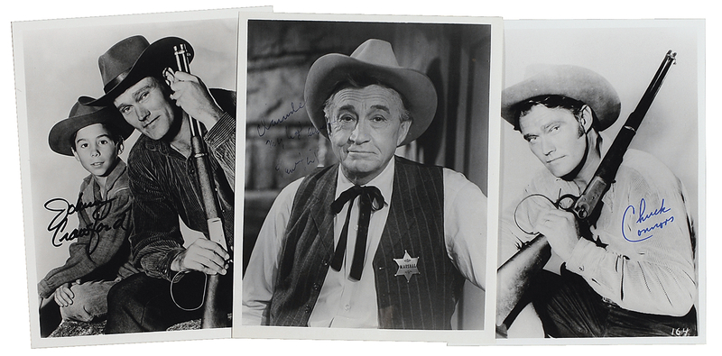 Lot 1130 The Rifleman Signed Photographs