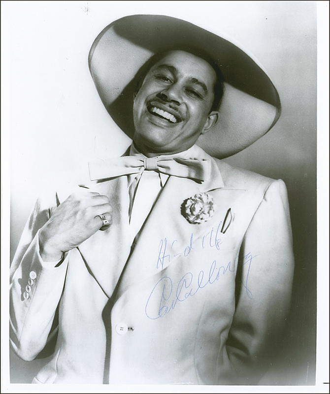 Lot 682 Cab Calloway Signed Photograph
