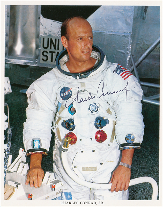 Lot 458 Charles Conrad Signed Photograph