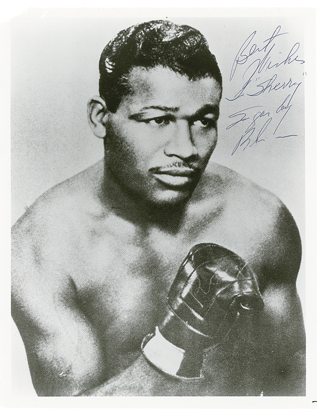 Lot 1344 Sugar Ray Robinson Signed Photograph
