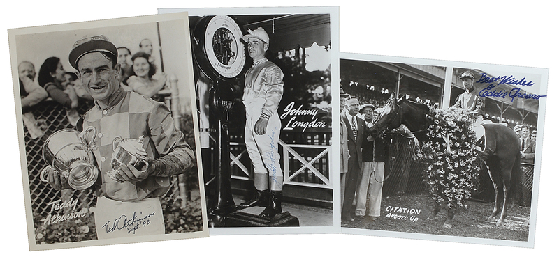 Lot 1250 Horse Racing: Jockeys Signed Photographs