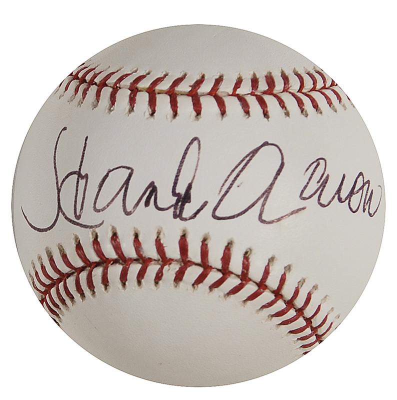 Lot 1147 Hank Aaron Baseball