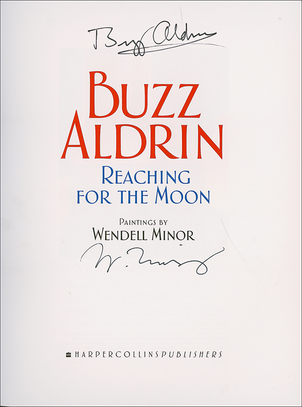 Lot 412 Buzz Aldrin Book