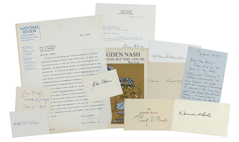 Lot 506 Authors Group Lot