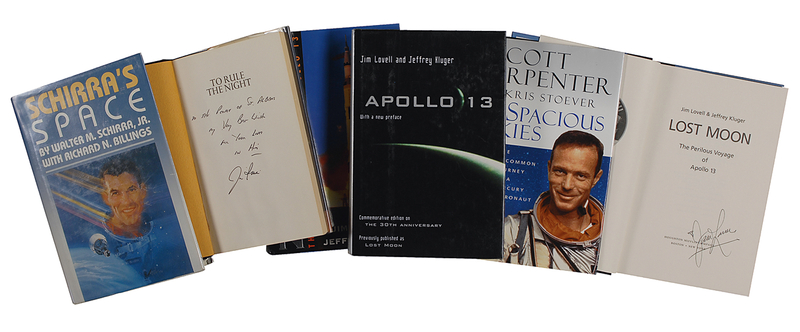 Lot 443 Astronauts Books